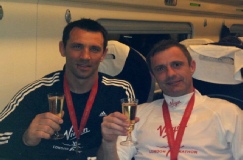 Paul Sculthorpe and Steve Prescott